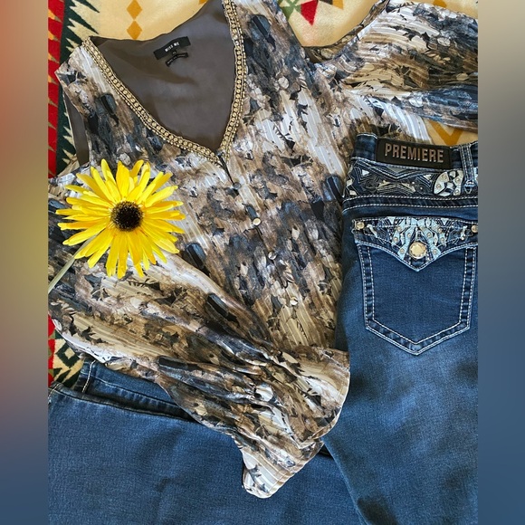 Premiere Denim by rue21 Premier Boot Cut Jeans,Color: dark blue | Size: 13/14R. - Picture 3 of 8